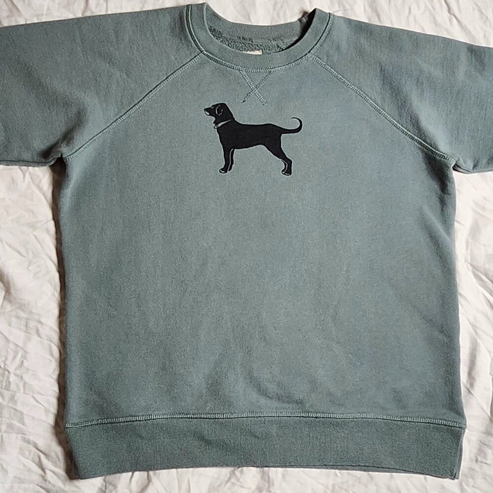 he Black Dog Womens Sweatshirt Legacy Collection Color Green Size Medium